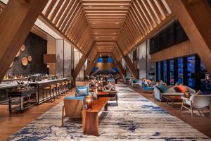 Posezení v ubytování Wyndham Grand Yangon