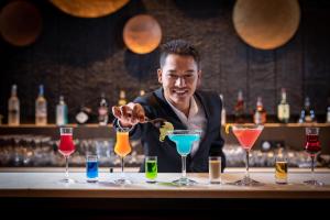 Drykkir á Wyndham Grand Yangon