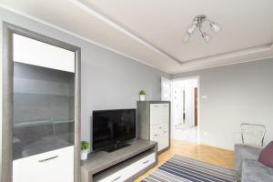 Televízia a/alebo spoločenská miestnosť v ubytovaní Śliska Residence