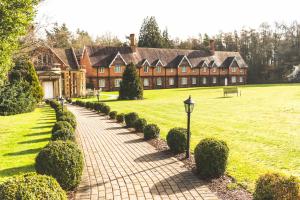 Zahrada ubytování Audleys Wood Hotel, Basingstoke + 18 fotografií