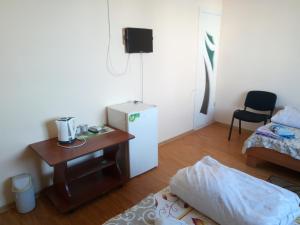 TV a/nebo společenská místnost v ubytování Hotel Uyut