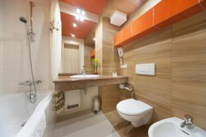 Koupelna v ubytování Hotel Klimczok Resort&Spa