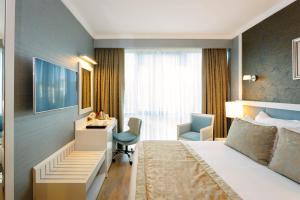 Postel nebo postele na pokoji v ubytování Byotell Hotel Istanbul + 20 fotografií