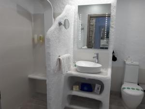 Kúpeľňa v ubytovaní Hostería del Mar