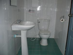 Koupelna v ubytování Pai Klang Vieng