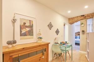 Χώρος καθιστικού στο Lisbon Inn Bica Suites