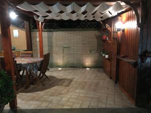 A patio or other outdoor area at VILLA VENERE near the sea- 25 minutes to S.Peter