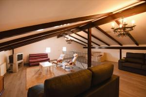 A seating area at Las Casas de Pecheye