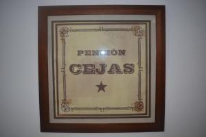 Casa Colonial Cejas的证书、奖牌、标识或其他文件