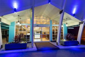 Χώρος καθιστικού στο Rosewood Inn & Suites