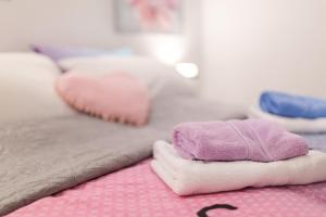 Posteľ alebo postele v izbe v ubytovaní Sensitive relax apartment