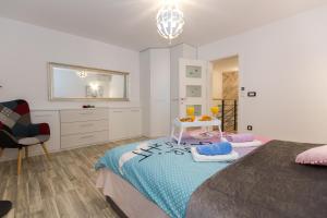 Posteľ alebo postele v izbe v ubytovaní Sensitive relax apartment