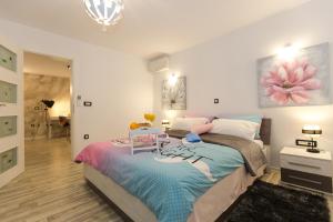 Posteľ alebo postele v izbe v ubytovaní Sensitive relax apartment