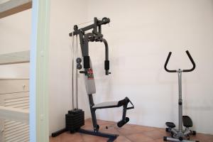 Fitness centrum a/nebo fitness zařízení v ubytování La Corte