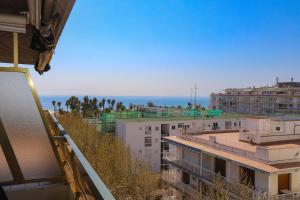 a view of the ocean from a balcony of a building at COSTA DAURADA APARTAMENTS - Zurbaran in Salou
