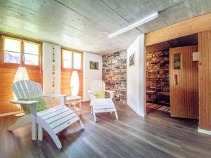Istumisnurk majutusasutuses Chalet Guttannen EG - GRIWA RENT AG