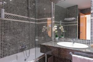 Kúpeľňa v ubytovaní Hotel Real
