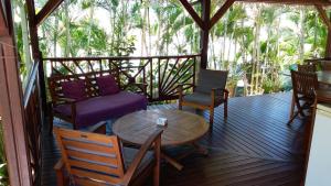Rõdu või terrass majutusasutuses Cap Martinique