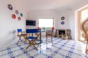 A television and/or entertainment centre at La Gioiella Capri