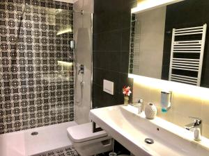Ein Badezimmer in der Unterkunft Reichel-Appartements