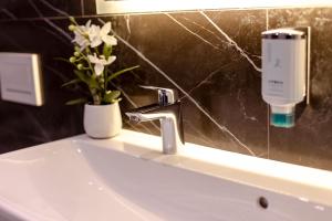 Ein Badezimmer in der Unterkunft Reichel-Appartements