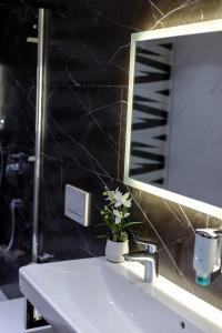 Ein Badezimmer in der Unterkunft Reichel-Appartements