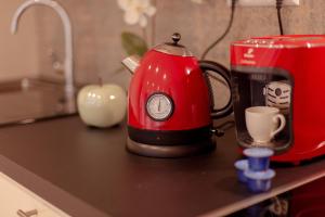 Kaffee-/Teezubehör in der Unterkunft Reichel-Appartements