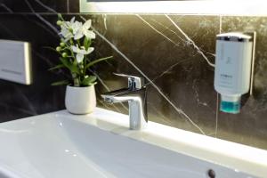 Ein Badezimmer in der Unterkunft Reichel-Appartements