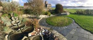 A garden outside St Columba Hotel