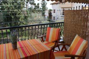 Balkón alebo terasa v ubytovaní SOUZANA ROOMS 1