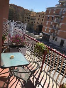 En balkon eller terrasse på Juna's guest house