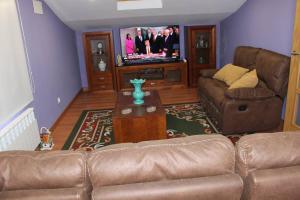 A seating area at Casa Dana