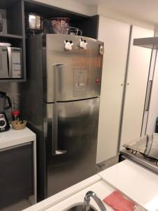 Kuchyň nebo kuchyňský kout v ubytování Flat 308 - Villa Hipica Gravatá