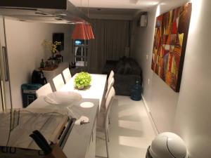 Posezení v ubytování Flat 308 - Villa Hipica Gravatá