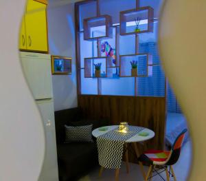 A seating area at Elephant House