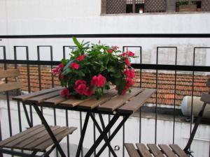 Balkón nebo terasa v ubytování B&B Casa Venezia