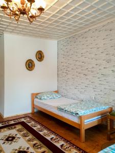 Postel nebo postele na pokoji v ubytování Kulla Dula Guesthouse