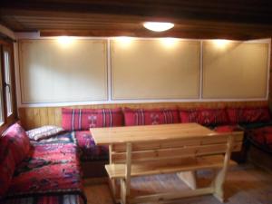 A seating area at Borimechkova Kashta