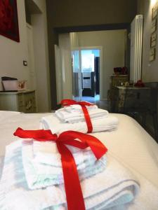 Postel nebo postele na pokoji v ubytování Il Sogno Torino Guesthouse