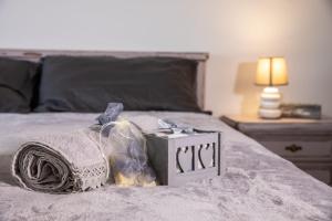 Posteľ alebo postele v izbe v ubytovaní La Maison d'Irene