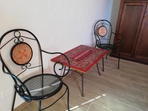 Posezení v ubytování Casa Mosaico