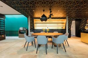 Zona d'estar a Engimatt City & Garden Hotel