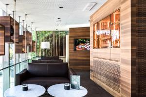 Zona d'estar a Engimatt City & Garden Hotel