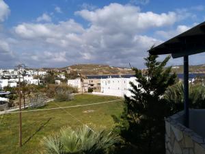 a view from the roof of a house at Serifos Palace in Livadakia