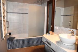 Koupelna v ubytování B&B El Ranxo