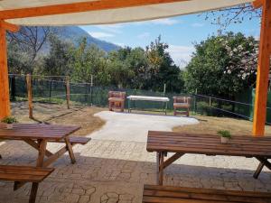 Nespecifikovaný výhled na hory nebo výhled na hory při pohledu z bed and breakfast