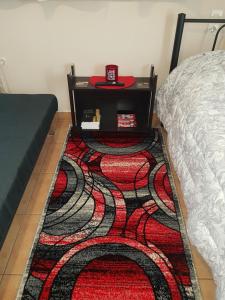 Voodi või voodid majutusasutuse Cozy Loft toas