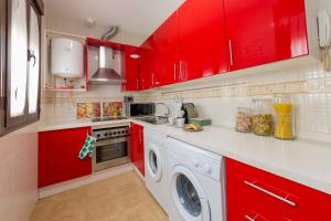 Kuchyňa alebo kuchynka v ubytovaní APARTAMENTO CASA NARANJO