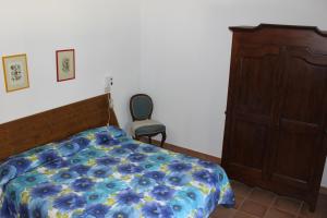 Postel nebo postele na pokoji v ubytování Pian del Noce