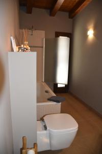 Koupelna v ubytování B&B El Ranxo